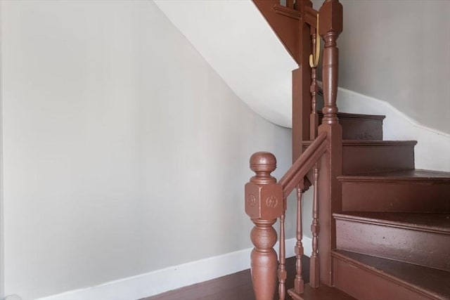 29 Balcomb St Unit 29, Salem, MA 01970 - staircase with baseboards