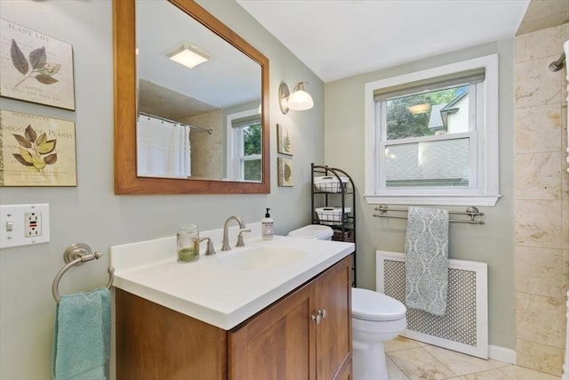 38 Pasho St, Andover, MA 01810 - bathroom featuring vanity, tiled shower, healthy amount of natural light, and tile patterned floors