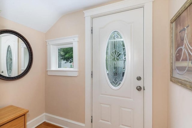 38 Pasho St, Andover, MA 01810 - entrance foyer featuring lofted ceiling and baseboards