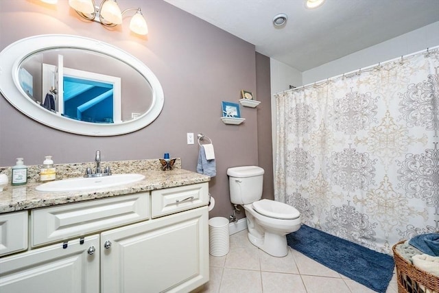 38 Gold Leaf, Mashpee, MA 02649 - full bathroom with vanity, tile patterned floors, and a shower with shower curtain