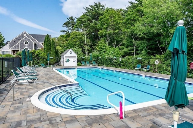 38 Gold Leaf, Mashpee, MA 02649 - community pool with a patio area