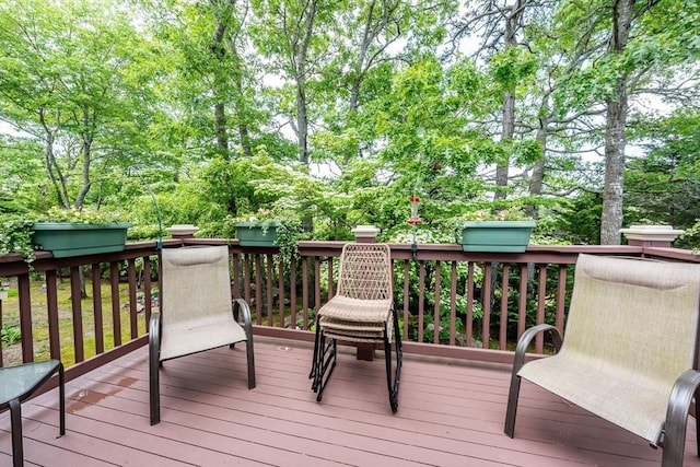 38 Gold Leaf, Mashpee, MA 02649 - view of wooden deck