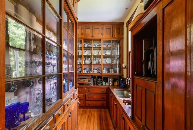 pantry featuring sink