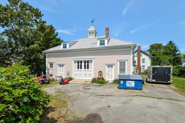 view of rear view of house