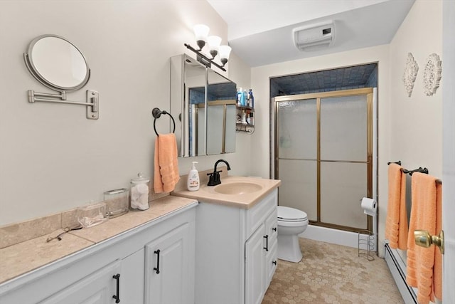 41 Edwards St, Southbridge, MA 01550 - bathroom featuring a stall shower and vanity