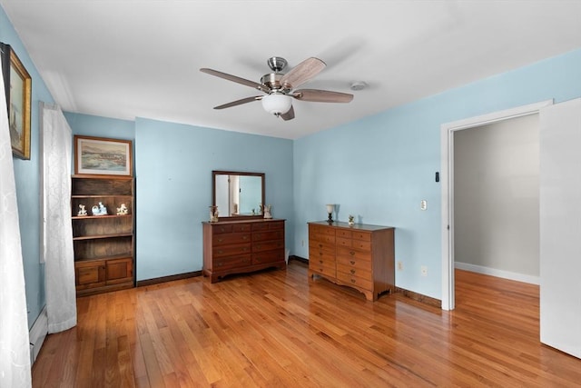 41 Edwards St, Southbridge, MA 01550 - bedroom featuring light wood-style flooring and a ceiling fan
