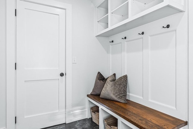 view of mudroom