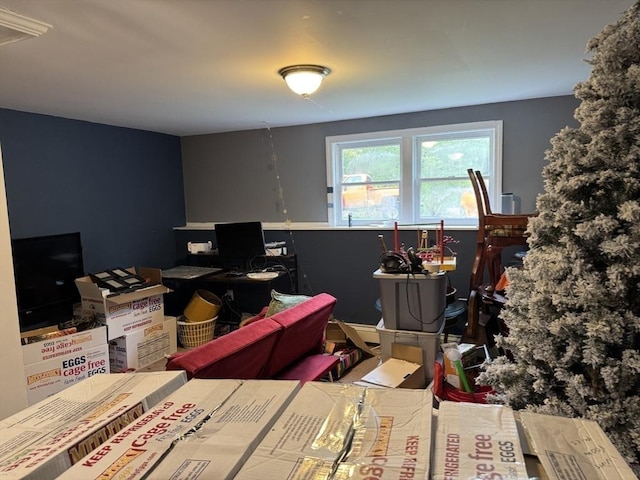 view of office