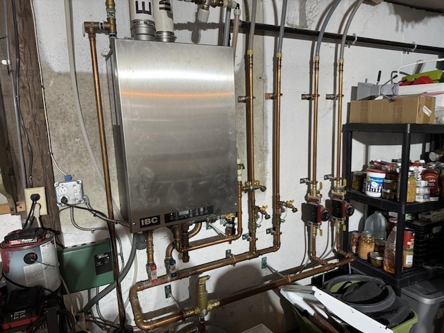 utilities featuring water heater