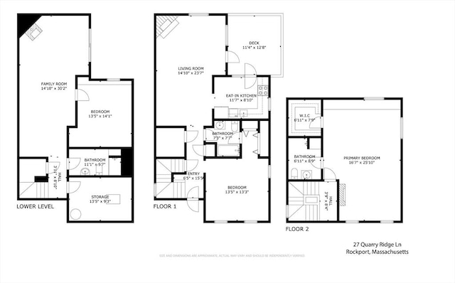 27 Quarryridge Ln Unit 27, Rockport, MA 01966 - view of home floor plan