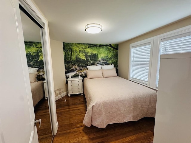 16 3rd St, Framingham, MA 01702 - bedroom with wood finished floors and a closet