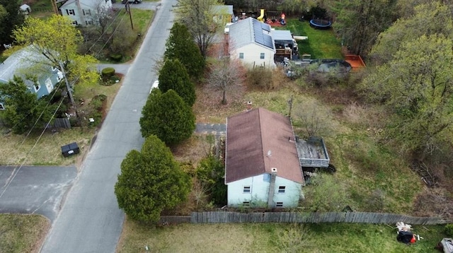drone / aerial view