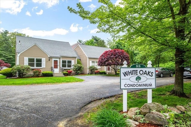 88 Cocasset St Unit 1, Foxboro, MA 02035 - exterior space with driveway
