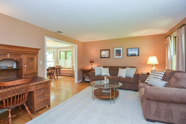 26 Kittredge St, Walpole, MA 02081 - living room featuring light wood-style flooring