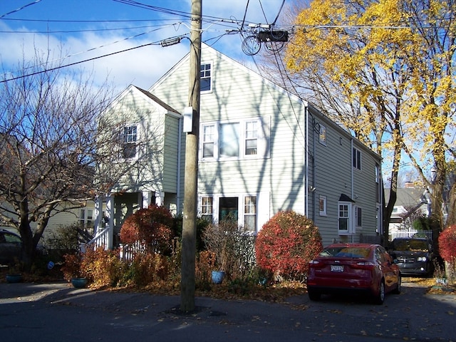 view of side of property