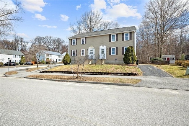 23 Vincent Cir, Worcester, MA 01604 - colonial house with driveway and entry steps