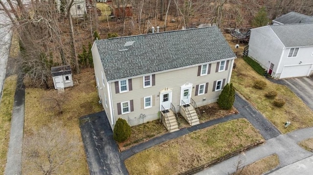 23 Vincent Cir, Worcester, MA 01604 - aerial view of property and surrounding area