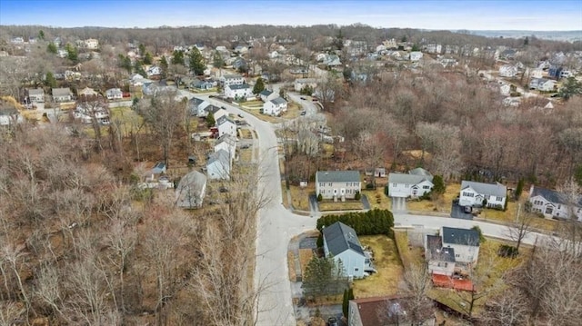 23 Vincent Cir, Worcester, MA 01604 - aerial view of property and surrounding area featuring nearby suburban area