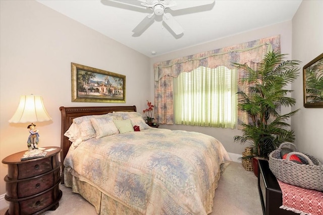 10852 Tiberio Dr, Fort Myers, FL 33913 - carpeted bedroom featuring ceiling fan