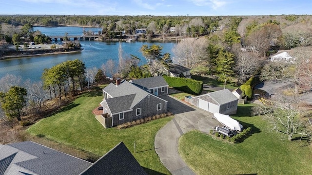 30 Captain Nickerson Ln, Dennis, MA 02660 - aerial view featuring a water view
