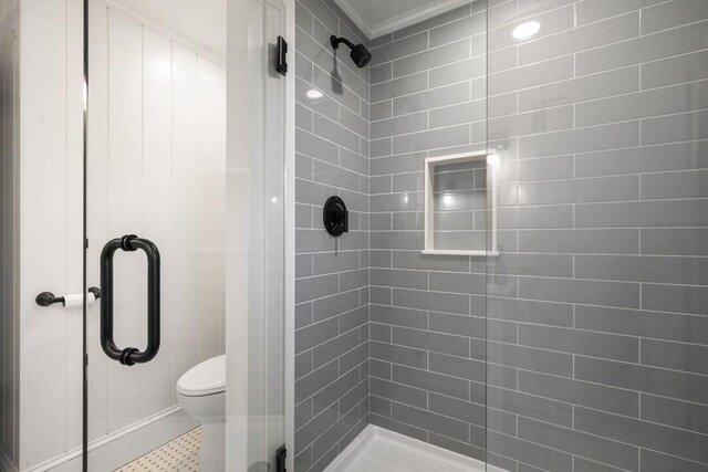 30 Captain Nickerson Ln, Dennis, MA 02660 - bathroom featuring toilet and a stall shower