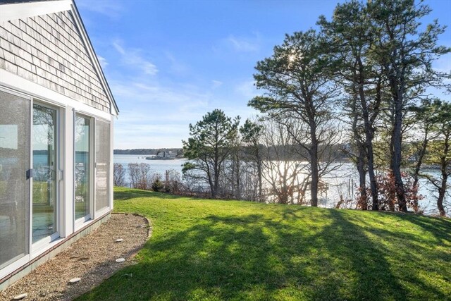 30 Captain Nickerson Ln, Dennis, MA 02660 - view of yard with a water view