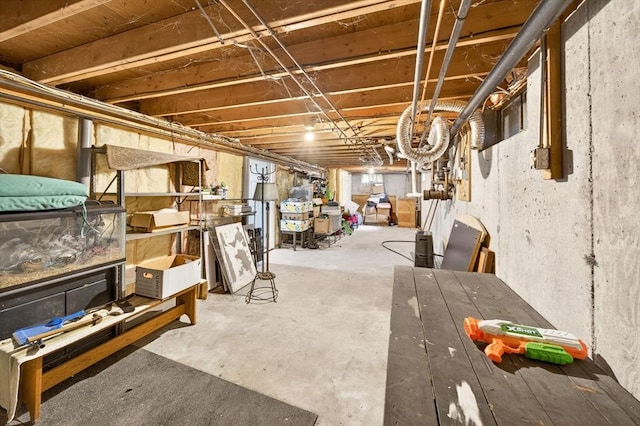 9 Arrowhead Ln, Dartmouth, MA 02748 - view of unfinished basement