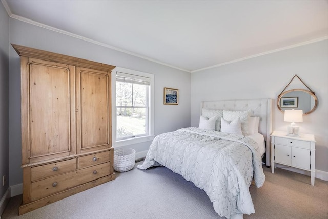 72 Oliver Snow Rd, Harwich, MA 02646 - carpeted bedroom featuring crown molding and baseboards