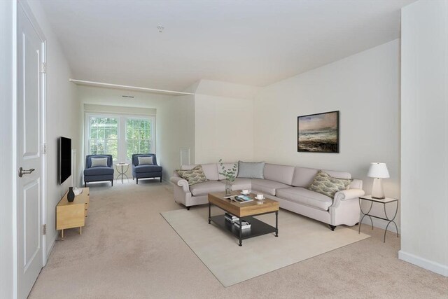 25 Kelly Way Unit 25, Canton, MA 02021 - living area with carpet and baseboards