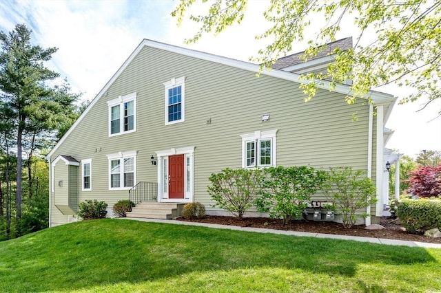 25 Kelly Way Unit 25, Canton, MA 02021 - view of front facade with a front lawn