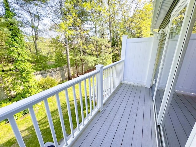 23 Hobart Ln Unit 23, Rockland, MA 02370 - balcony featuring view of scattered trees