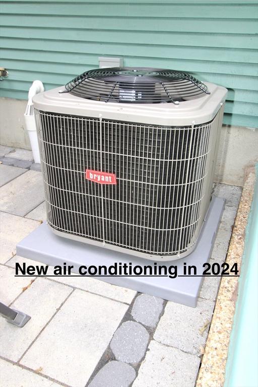 14 Oak Cir, Princeton, MA 01541 - exterior view of a central AC unit