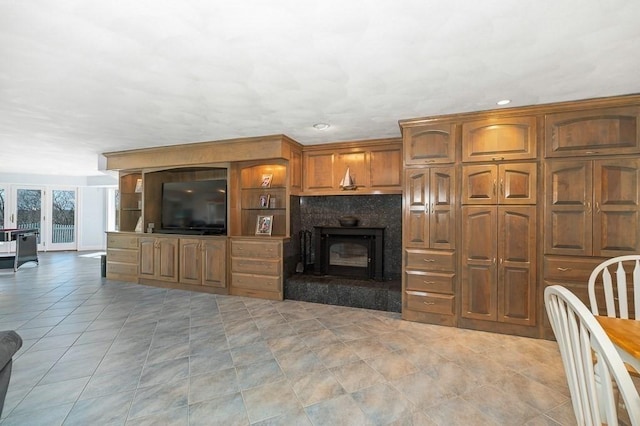 3 Longview Ter, Gloucester, MA 01930 - living area with light tile patterned flooring and recessed lighting