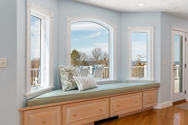 3 Longview Ter, Gloucester, MA 01930 - living area featuring light wood-type flooring and plenty of natural light
