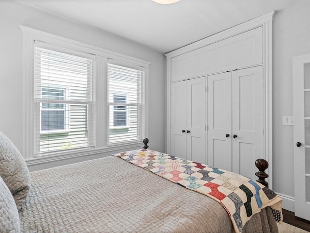 9 Sedgwick St Unit 1, Boston, MA 02130 - bedroom with a closet and wood finished floors