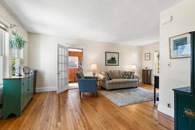 33 Lowell Ave, Watertown, MA 02472 - living room with light wood finished floors and baseboards