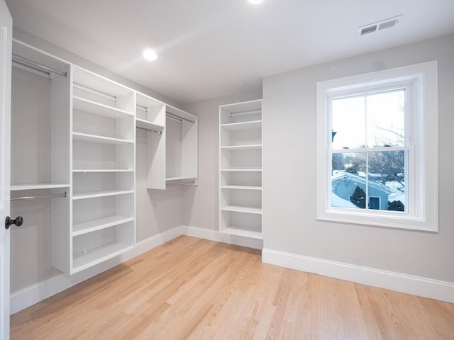 7 Brookdale Rd, Natick, MA 01760 - spacious closet with light wood-type flooring and visible vents