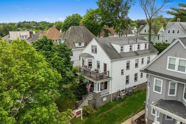 28 Fletcher St Unit 1, Boston, MA 02131 - aerial perspective of suburban area