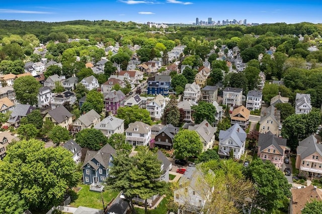 28 Fletcher St Unit 1, Boston, MA 02131 - aerial perspective of suburban area
