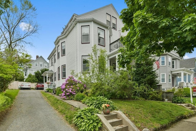 28 Fletcher St Unit 1, Boston, MA 02131 - view of front of property with a residential view