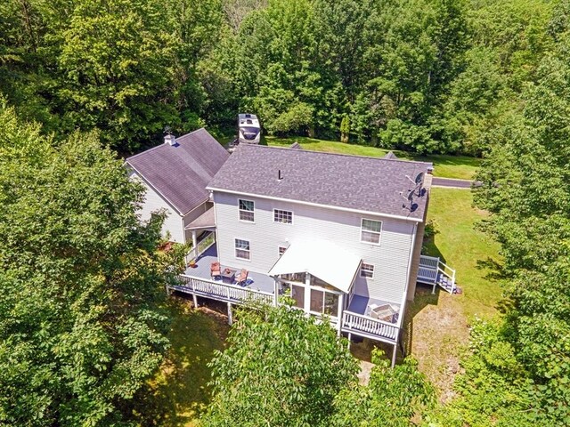 19 Orange Rd, Northfield, MA 01360 - view of subject property featuring a forest