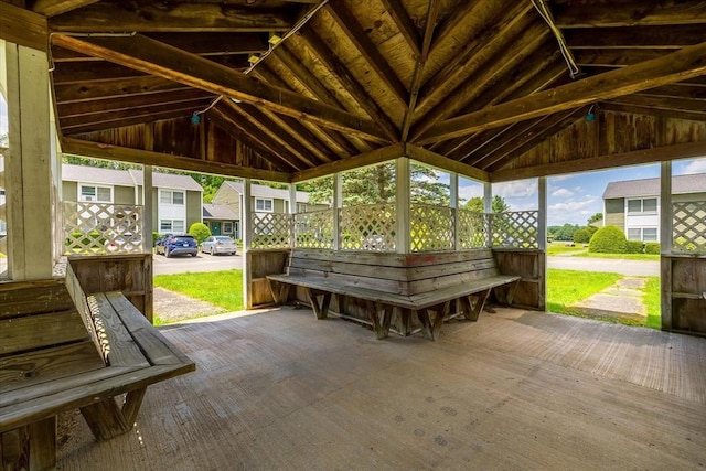 837 Partridgeville Rd Unit 2B, Athol, MA 01331 - sunroom featuring lofted ceiling