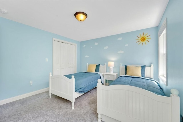 3 White Tail Dr, Tyngsborough, MA 01879 - bedroom with a closet, carpet flooring, and baseboards