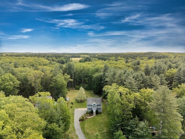 3 White Tail Dr, Tyngsborough, MA 01879 - aerial view of property and surrounding area featuring a forest