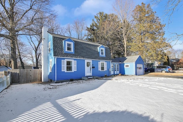 view of cape cod house