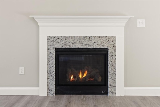 13R Pine Hill Way Unit 13, Harvard, MA 01451 - room details featuring a premium fireplace and wood finished floors
