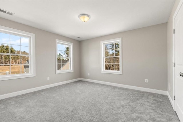 13R Pine Hill Way Unit 13, Harvard, MA 01451 - carpeted spare room featuring visible vents, baseboards, and plenty of natural light