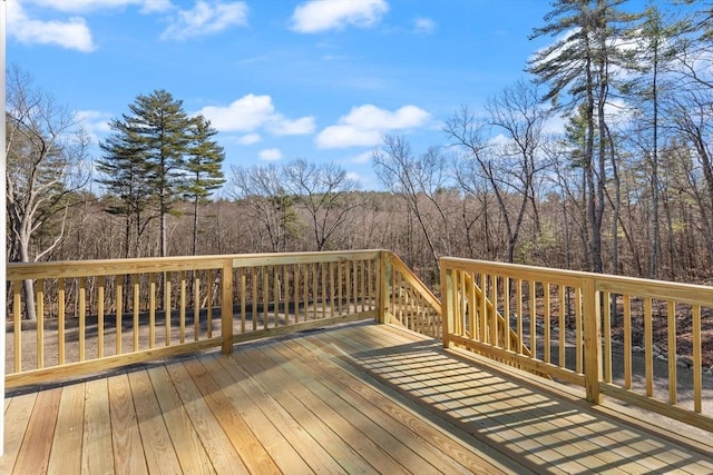 13R Pine Hill Way Unit 13, Harvard, MA 01451 - deck featuring a wooded view