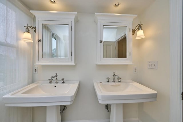 bathroom with a sink