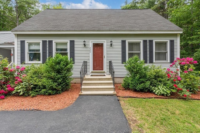 224 Church, Pembroke, NH 03275 - cape cod house featuring entry steps and roof with shingles